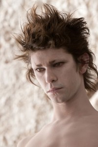 Here's a photo of the talented Ben Whishaw as Ariel from 'The Tempest.' This superb actor would be my first choice to play Rowan Blaize, if dreams came true ... quickly.