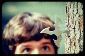 A Kid Had to Bring Out His Best Weapons When it Came to Scoring a Bag of Licorice Laces from Uncertain Parental Units ...