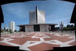 St. Mary Maytag ... er ... St. Mary of the Assumption Cathedral on Gough Street in San Francisco. Cleanse your soul (and possibly your socks) in this fabulous, space-age washing-machine-of-a-church.